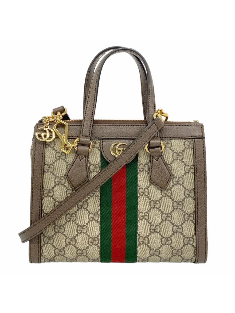 Gucci Ophidia Top Handle Tote Gg Coated #274353G13B